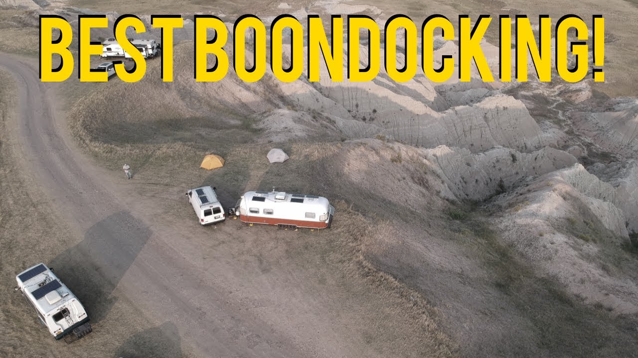 HOW TO BOONDOCK FREE IN THE BADLANDS / WALL SD