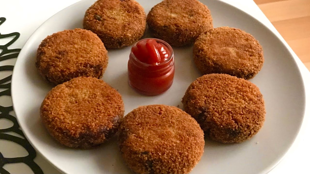 Chicken Cutlet | How to make crispy chicken potato cutlet at home | Perfect bakery style Cutlet |