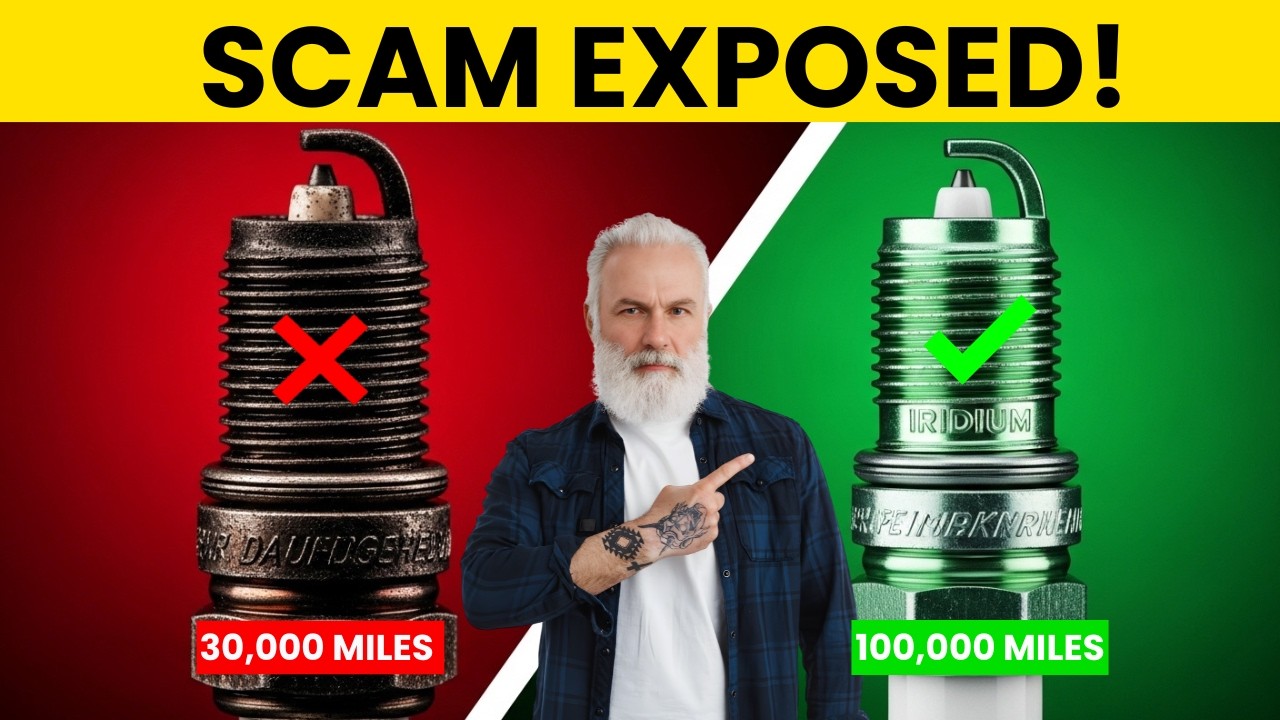 Афера со свечами зажигания! Ваш дилер заменяет их через 30 000 миль! А они служат 100 000 миль (н...