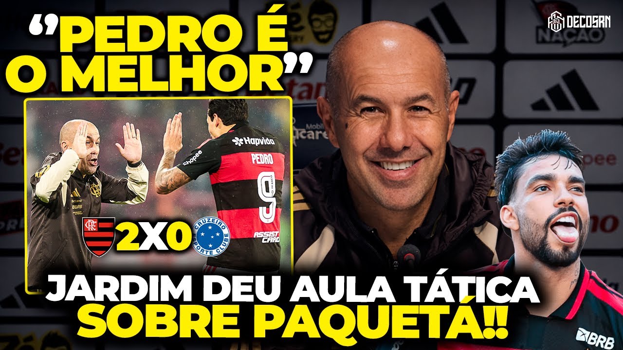 REACT COLETIVA LEONARDO JARDIM EM FLAMENGO 2 X 0 CRUZEIRO