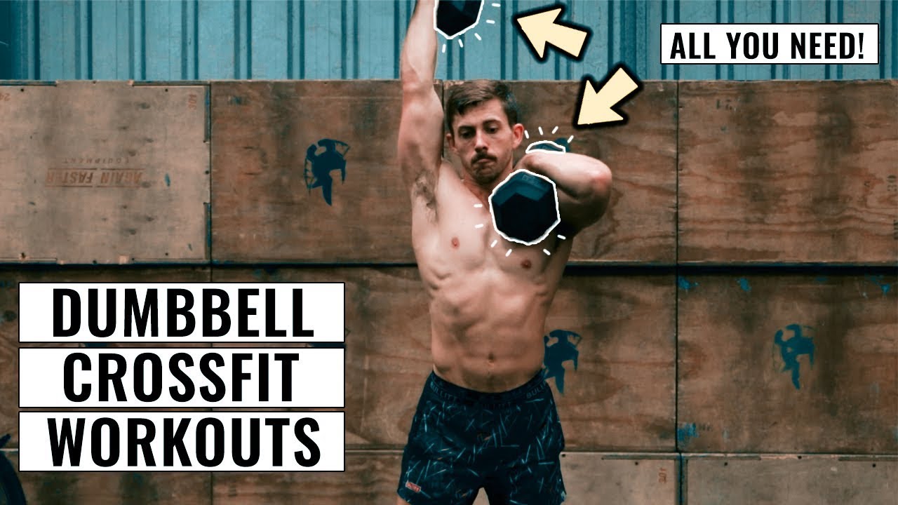 10 базовых тренировок CrossFit® только с гантелями (домашние тренировки)