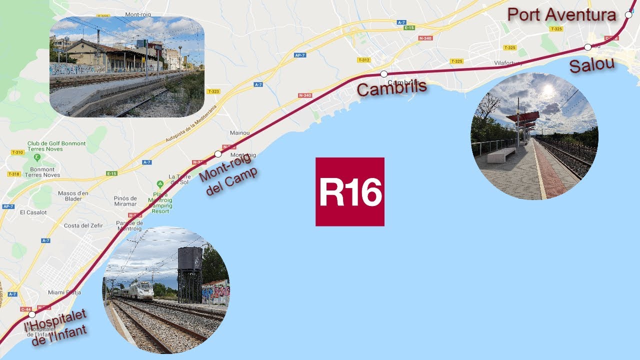 En Memoria: linea de L'hospitalet de L'infant hasta Port Aventura