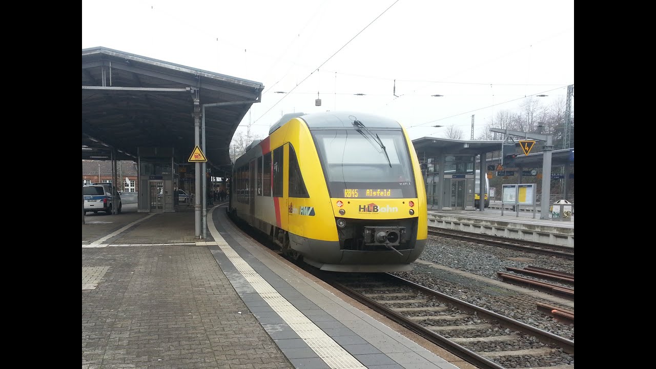 RB 45 Mitfahrt von Limburg nach Fulda Teil 1