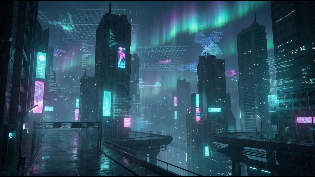 Dark Ambient Cyberpunk Focus Music