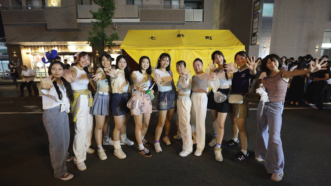 WINX(磐田西高校ダンス部3年生) いわた夏祭inジュビロード