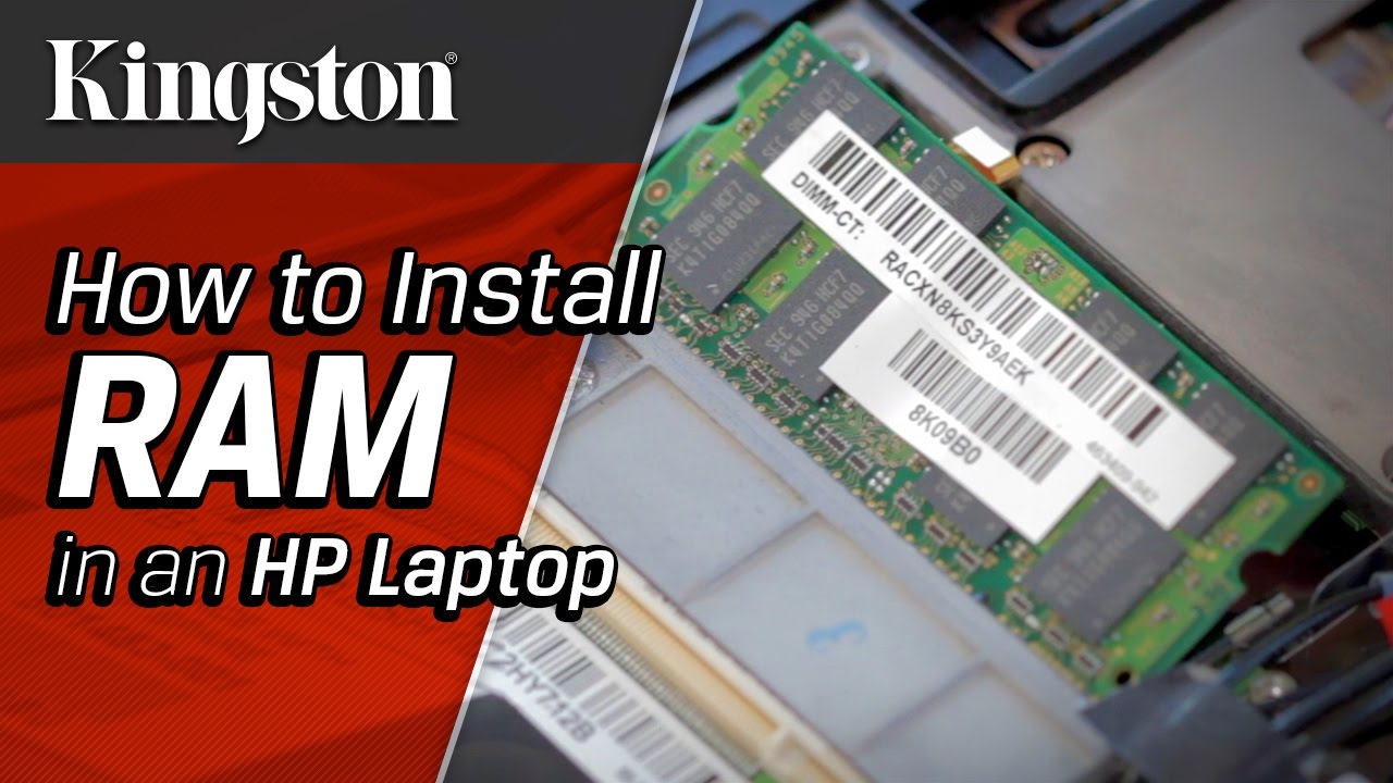 How to Install RAM in HP Laptop - Kingston Technology