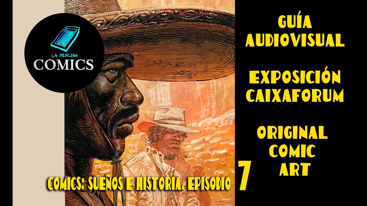 EXPO CAIXAFORUM COMIC 7. JEAN GIRAUD y BLUEBERRY. Original Comic Art.