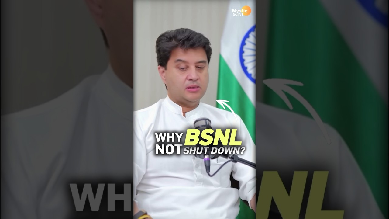 JYOTIRAJ SINDHIYA &mdash; Why PM Modi Hasn't Shut Down BSNL : Strategic Reasons Behind the Decision