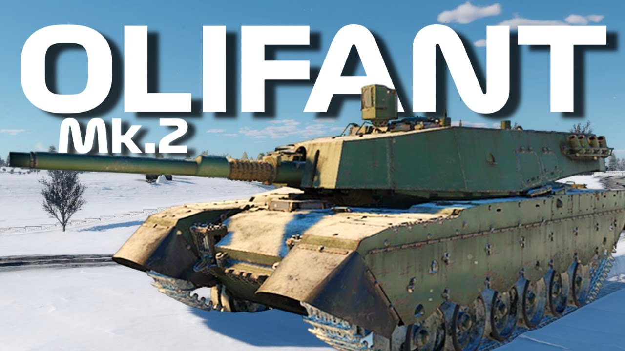 The Olifant Mk.2 is just a Centurion with a Level 3 ballistic helmet - War Thunder