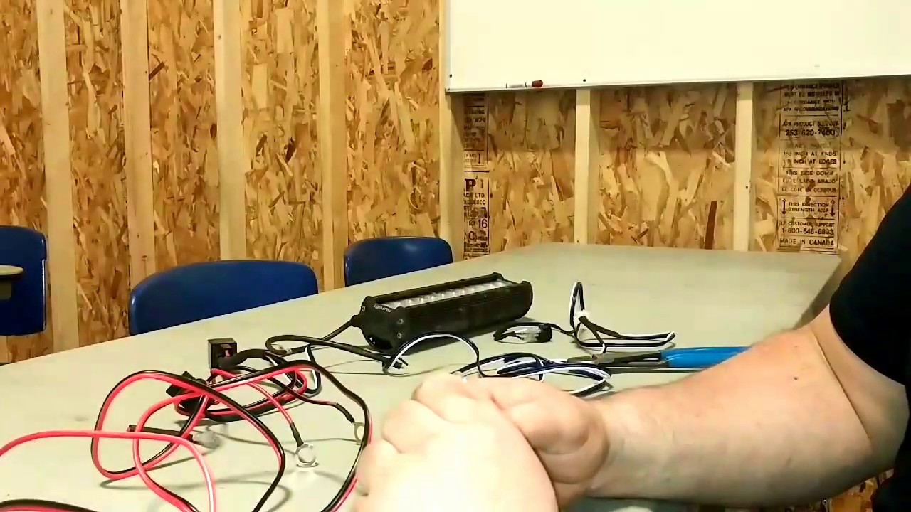 How to WIRE LED LIGHT BARS
