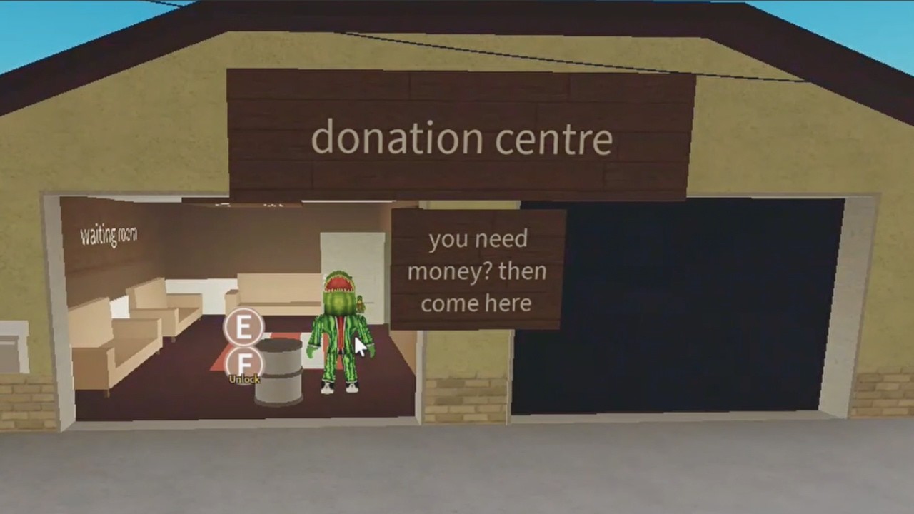 opening a donation center for new people | Anomic