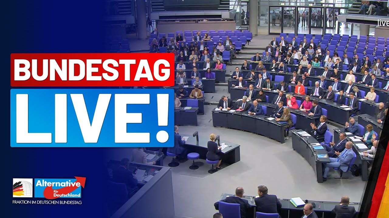BUNDESTAG LIVE - 45. Sitzung - AfD-Fraktion im Bundestag