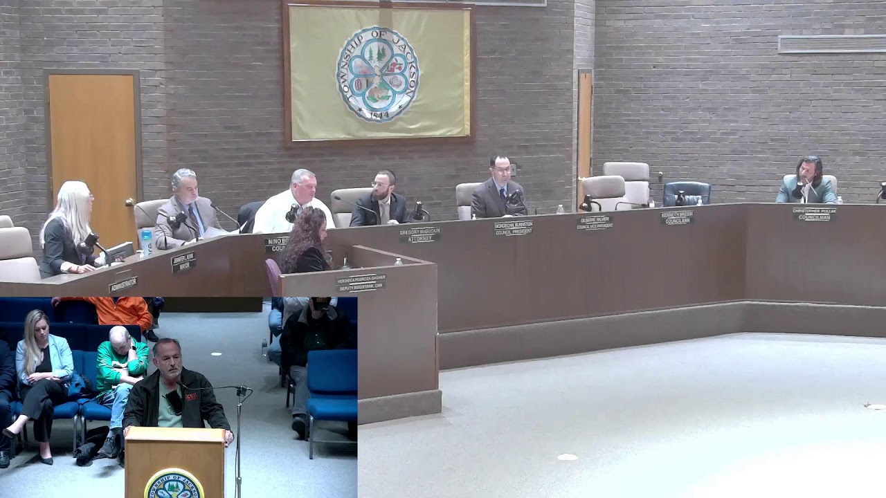 Jackson Township Council Meeting 11252025