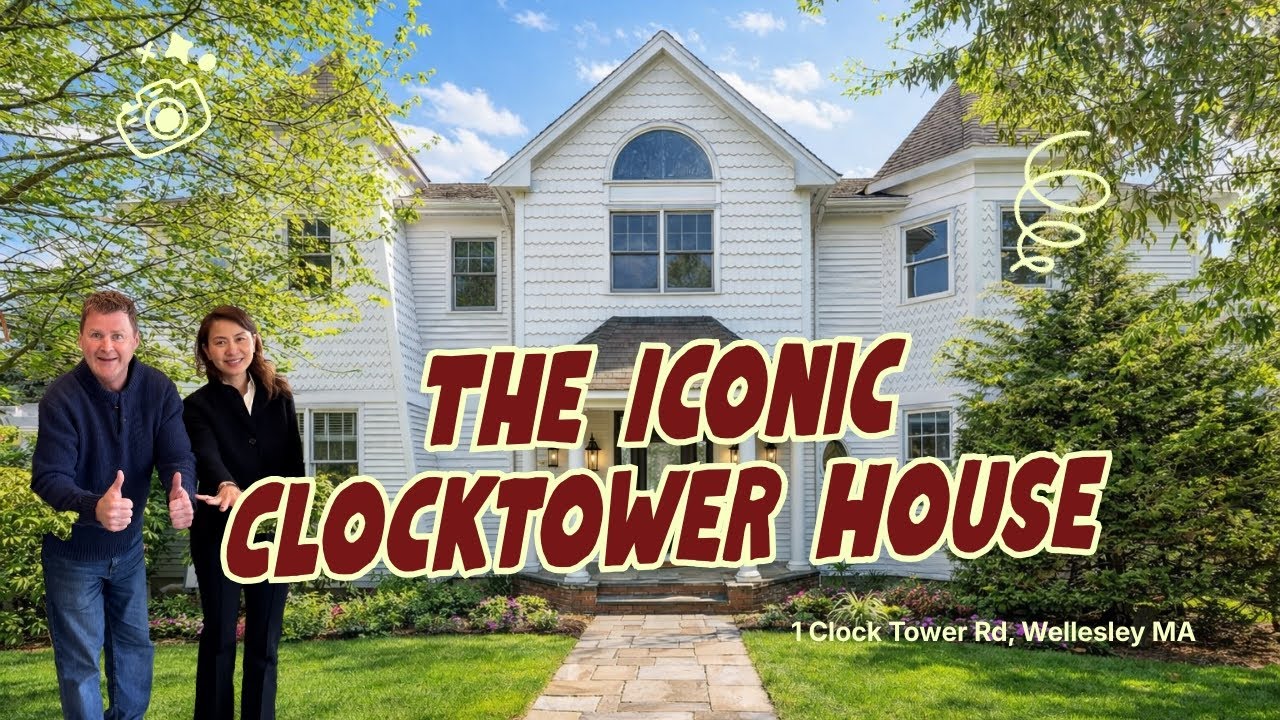 Crowned Above Wellesley Hills: A Hilltop Colonial with Panoramic Sunset Vistas. - 1 Clock Tower Dr