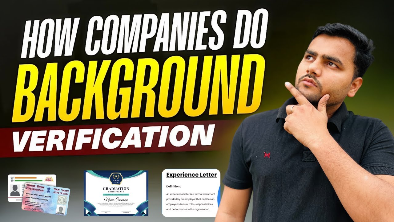 Background Verification Companies Process | What is The Process of Company Background Verification