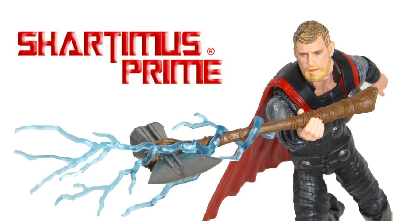 Marvel Legends Thor Avengers Infinity War Wave 2 Cull Obsidian Hasbro Movie Action Figure Toy Review