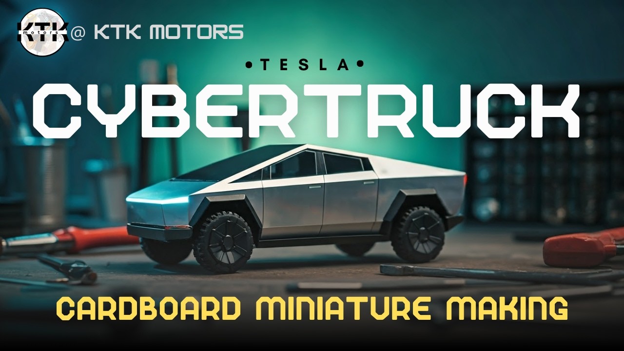 What REALLY Happens When You Build A TESLA CYBERTRUCK Out Of Cardboard?