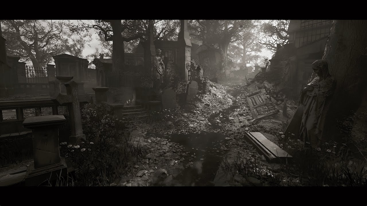 Cemetery - Forgotten Churchyard (Unreal Engine 5.1)