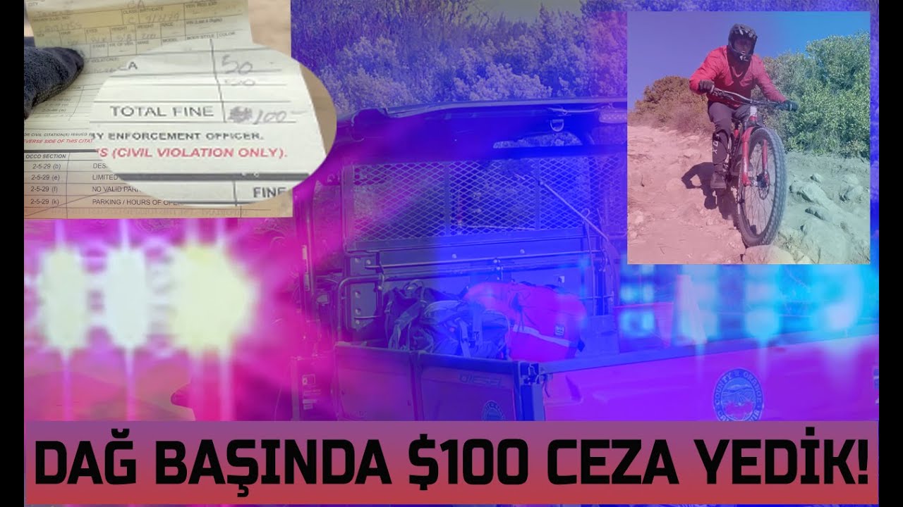 DAĞ BAŞINDA 100 DOLAR CEZA YEDİK! (EĞLENCELİ DOWNHİLL İNİŞİ! NEDEN DOWNHİLL ALMADIK?
