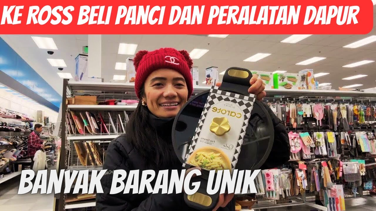 Dari Walmart mampir ke Ross beli panci dan Peralatan dapur 