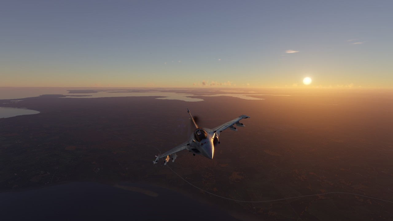 Dawn Dogfight in Ireland, Rafale C-F3 vs F/A-18E, (plus the legacy hornet)