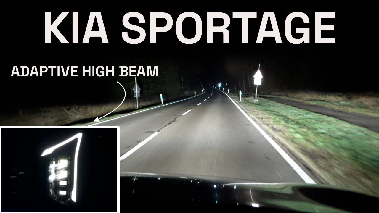 2026 Kia Sportage: Dual LED Headlights w/ Adaptive Driving Beam Test - Autophorie Extra