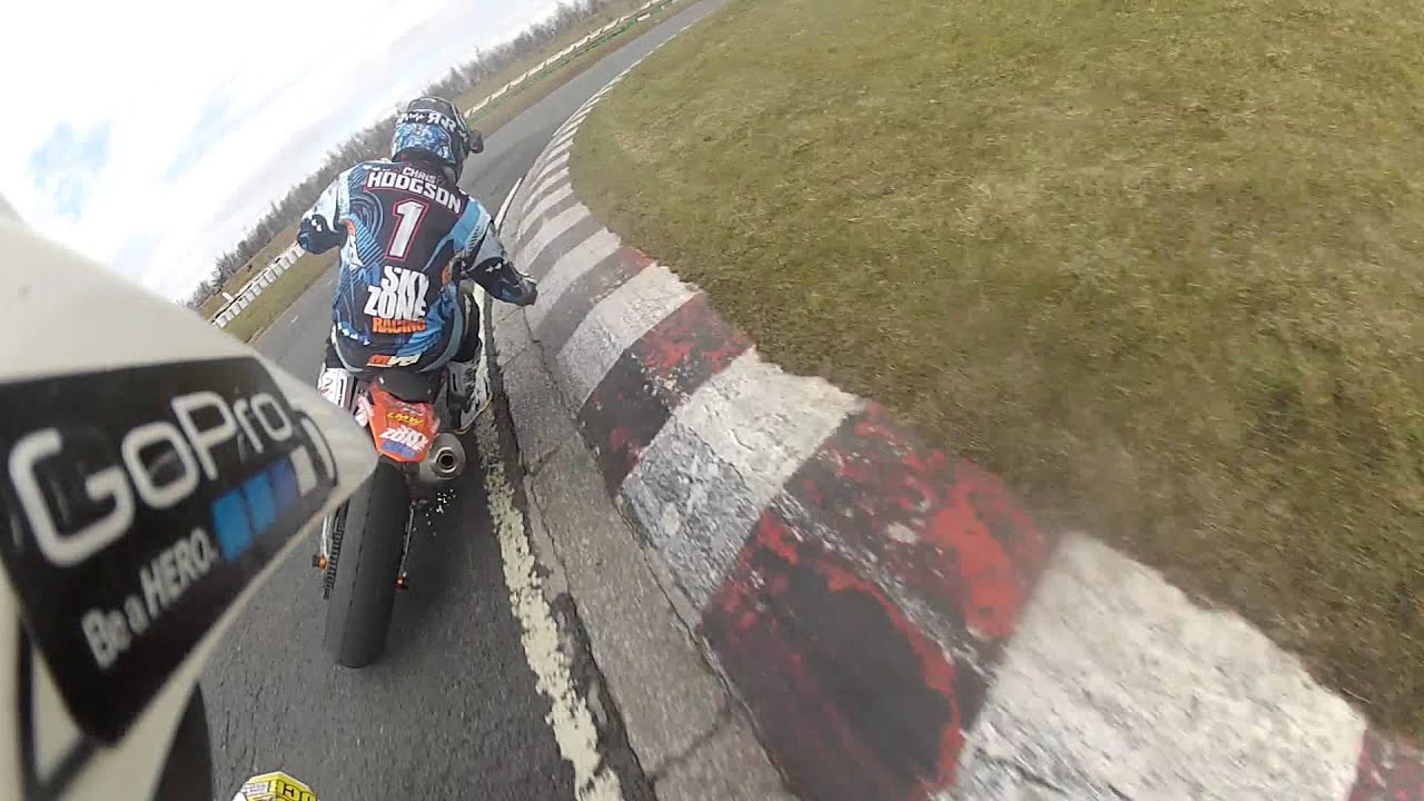 British Supermoto Championship OnBoard Open Elite Race 1