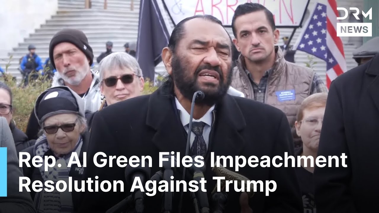 BIG BREAKING: Rep. Al Green Announces New Articles of Impeachment Against President Trump | AC1G
