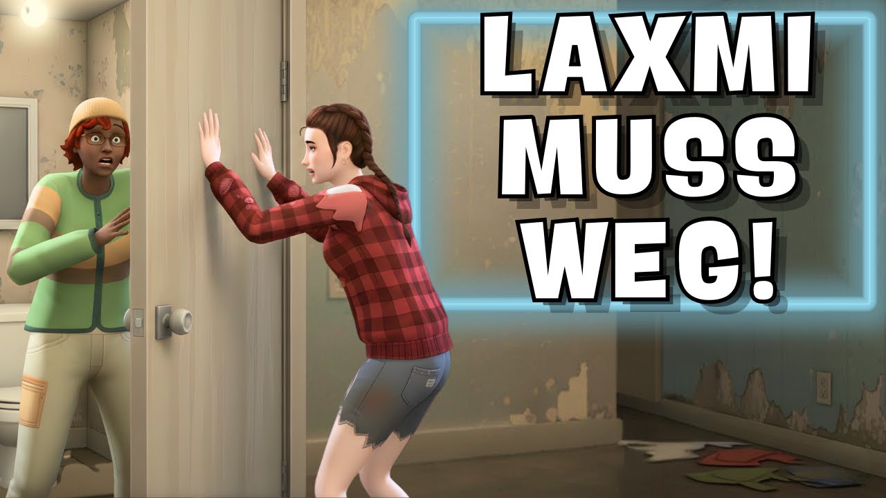 ERWISCHT von Laxmi! Wie werden wir sie los?🔒💀 |Schwarze Witwe Challenge|