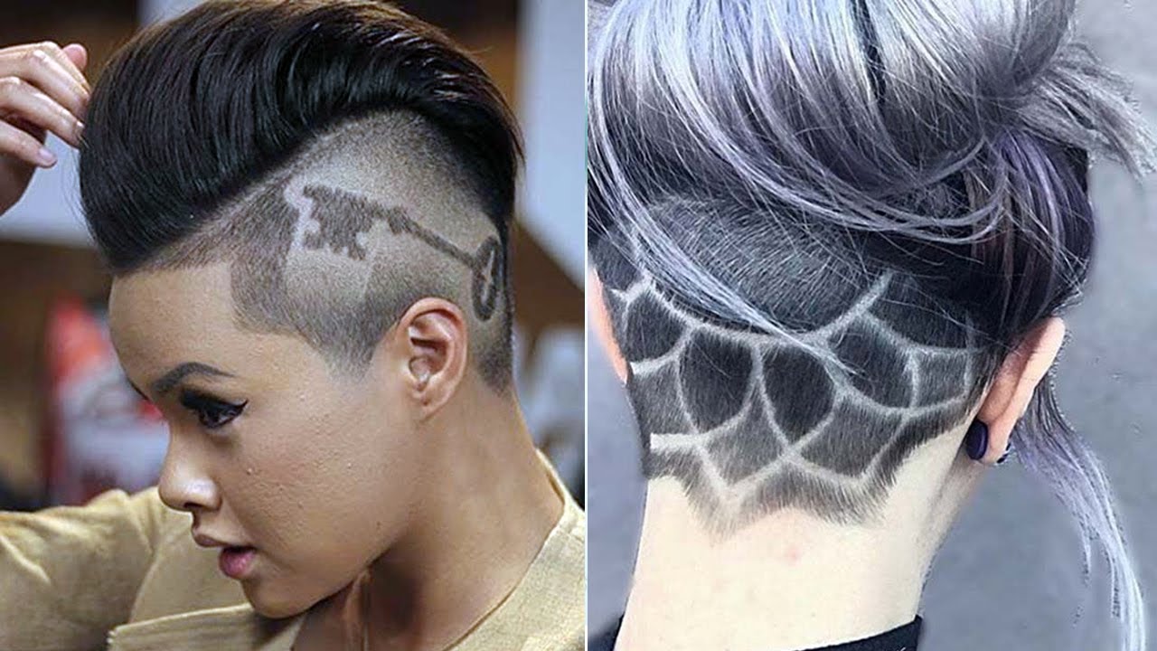 EXTREME UNDERCUT IDEAS FOR WOMEN & GIRLS ♛ UNDERCUT HAIRCUT WOMEN ♛ NAPE UNDER CUT WOMEN DESIGN