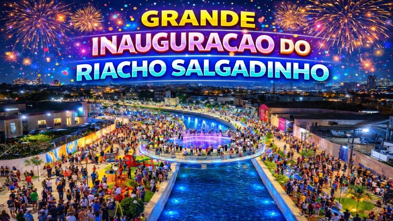 GRANDE INAUGURA&Ccedil;&Atilde;O DO RIACHO SALGADINHO EM MACEI&Oacute; - AL! CONFIRA TODOS OS DETALHES