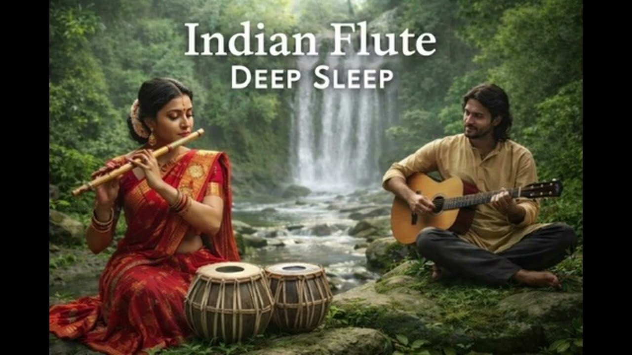 🌙 Indian Flute for Deep Sleep 🪈✨ | 1 Hour Night Relaxing Music 😴🌿