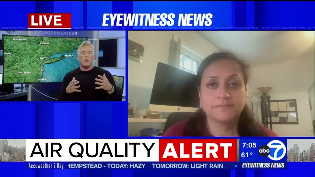 Doctor gives advice to New York area residents coping with poor air quality