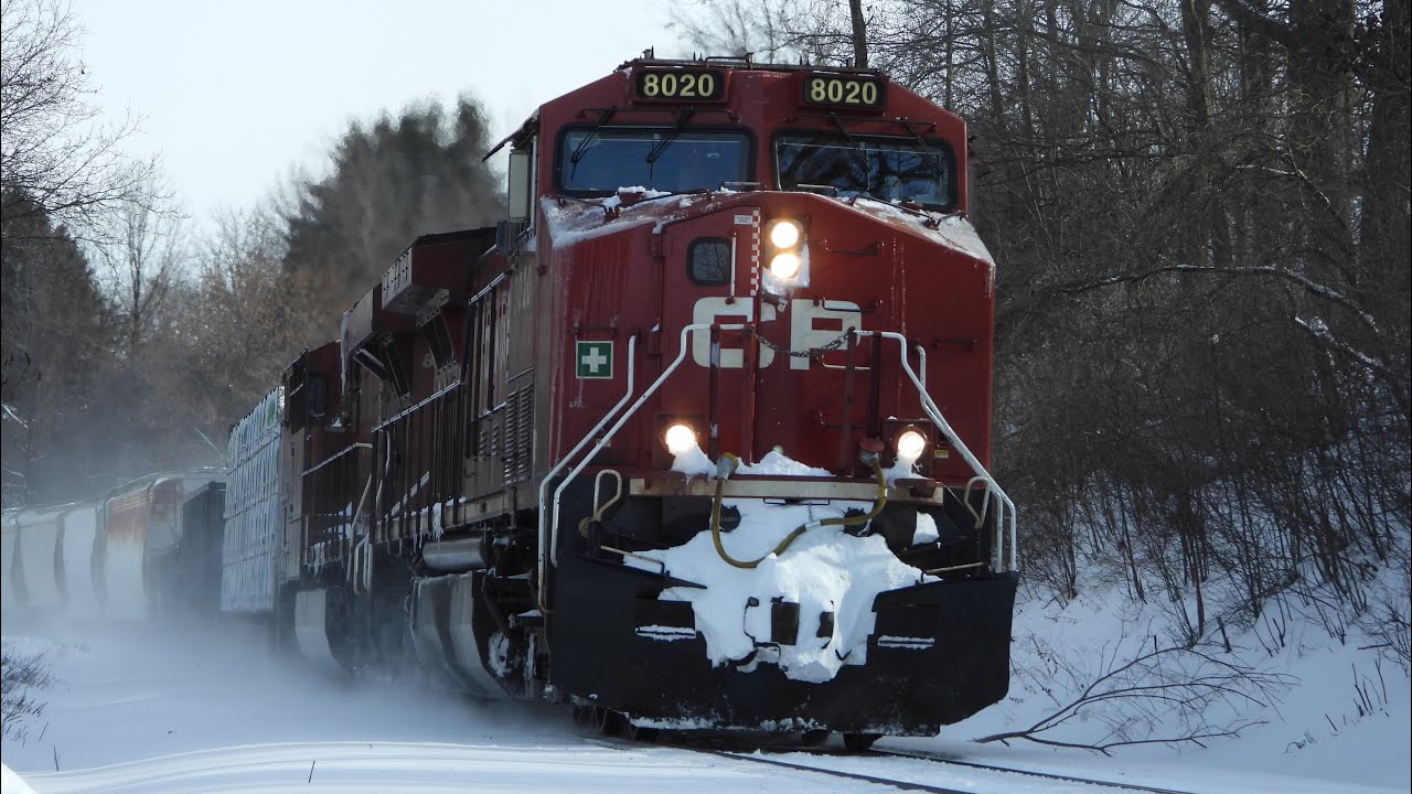 CPKC 9-135 (WB) - CP 8020 & CP 8834 (F/R) - Mile 59 - Galt Subdivision