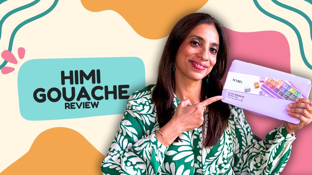 THOOVI- HIMI Gouache Paints || Honest Review || Swatch and Demo