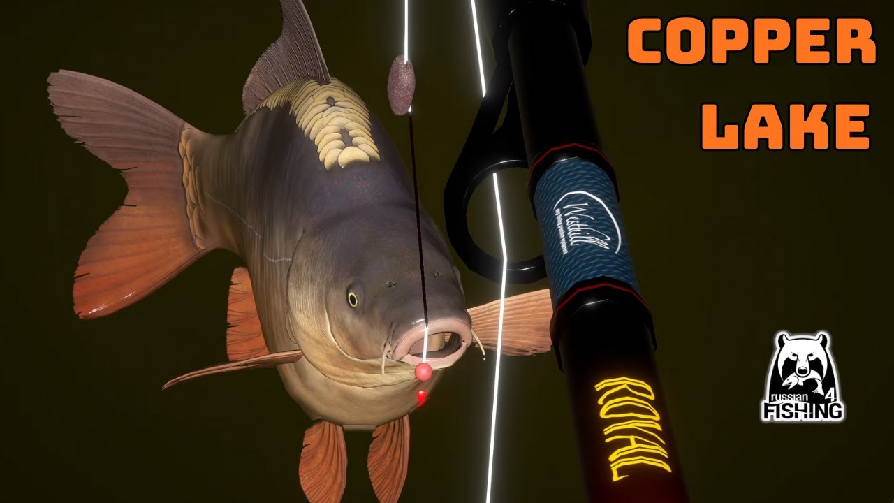 Wolny spot C2 bez PVA Copper Lake  (131) | Russian Fishing 4 RF4
