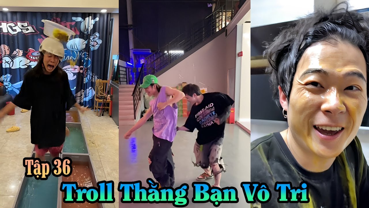 Tổng Hợp Troll Thằng Bạn Vô Tri Tập 36 | Cười Xỉu Với Tiểu Bạch Giang Thần ( BIEN TV )