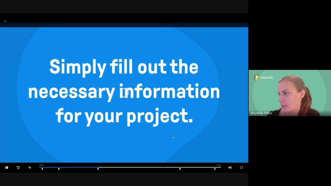 Student Projects in Edpuzzle