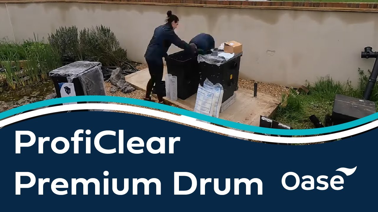 Installing an OASE ProfiClear Premium Drum Pond Filter | Pond Filter | Water Garden