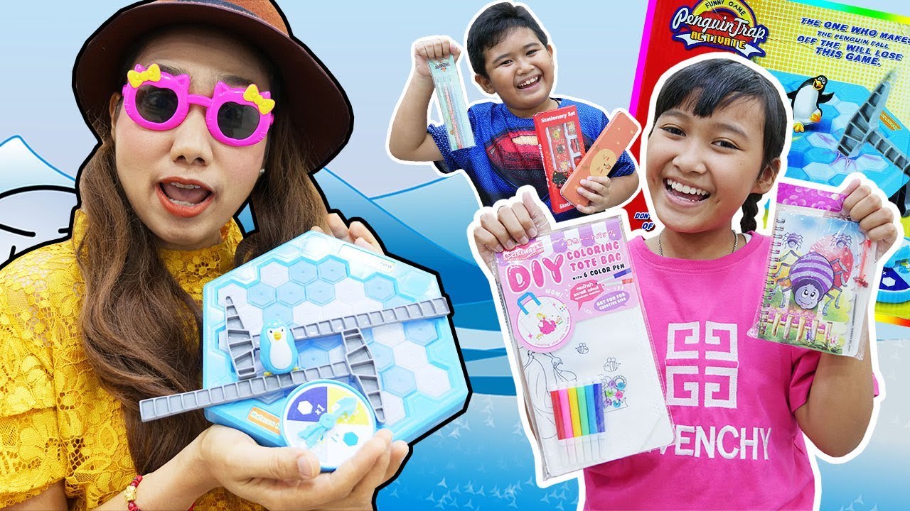 ร้านป้าเม้า จอมเพี้ยน | ตอน.ทุบน้ำแข็งห้ามตกนะ!! เจ้าเพนกวิน | Smash the ice, don't fall !! Penguin