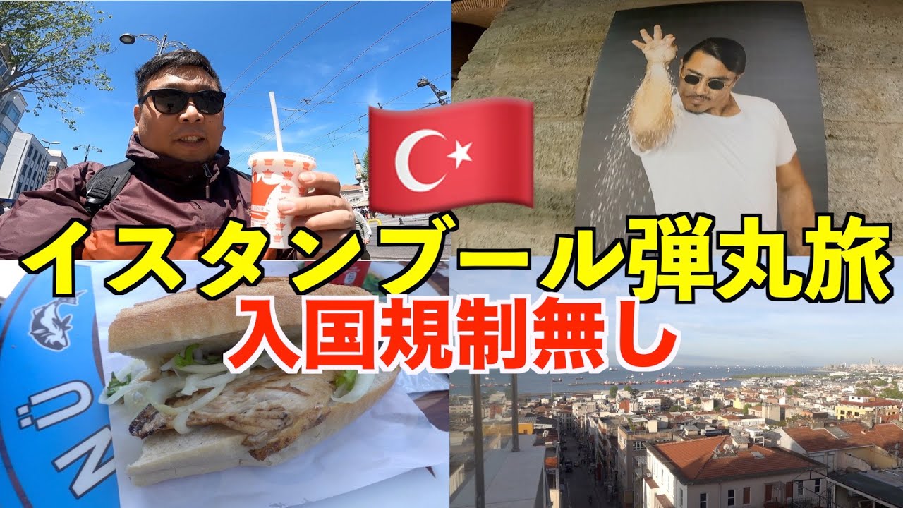 【弾丸トルコ旅】滞在24時間でイスタンブールを満喫！名物サバサンドがうますぎた！