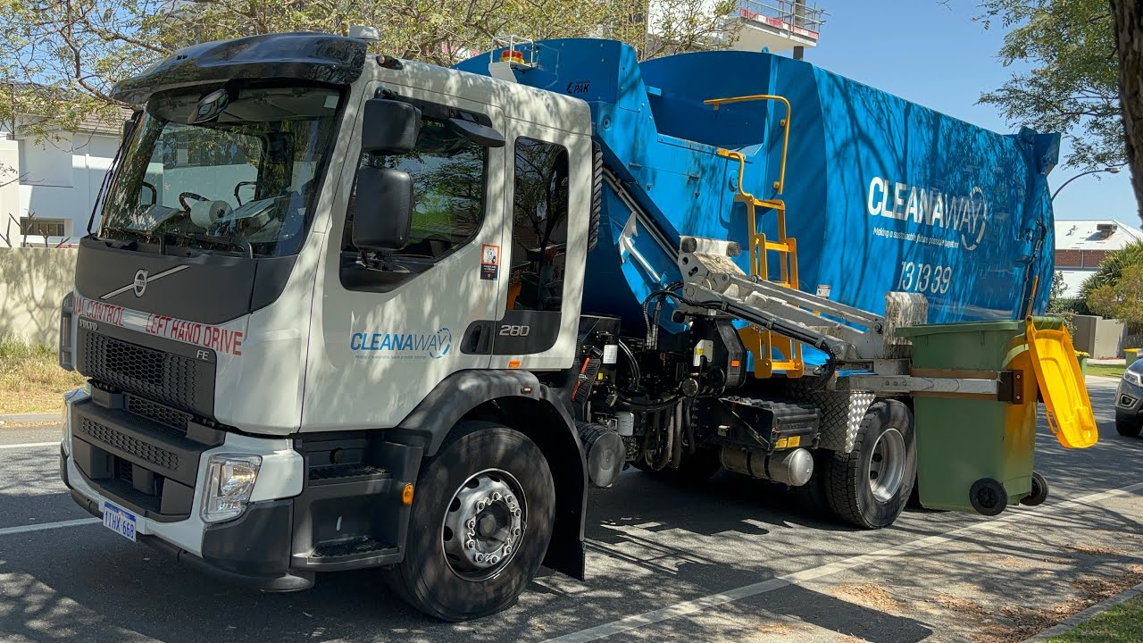 City of south Perth afternoon recycle with SL01758 and SL01031