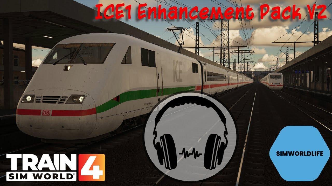 4K | ICE1 Enhancement Pack v2 | ICE370 Fulda - Kassel | AFB St&ouml;rung?!