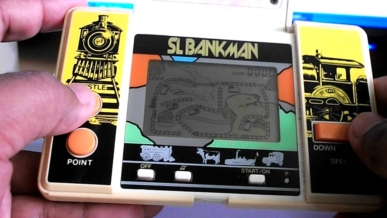 Casio Handheld LCD GameCG-360 SL BANKMAN
