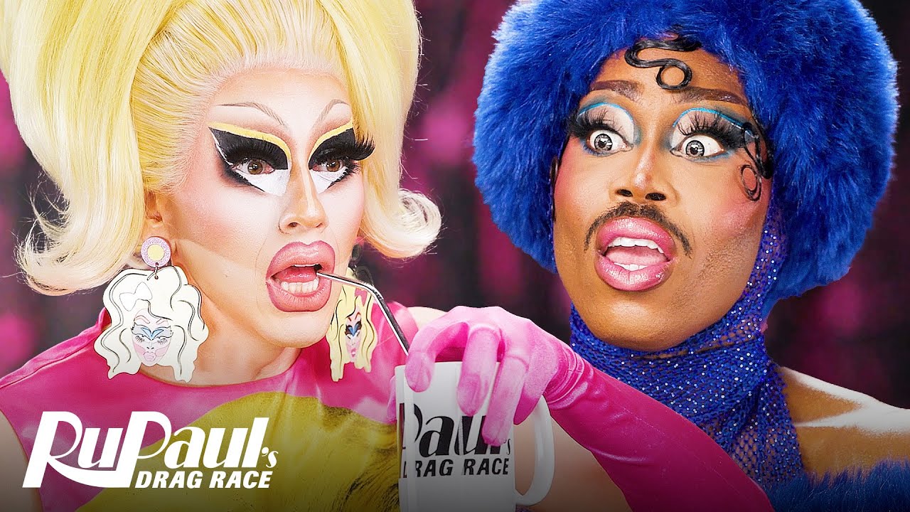 The Pit Stop S16 E14 🏁 Trixie Mattel & Mo Heart Get Booked! | RuPaul&rsquo;s Drag Race S16