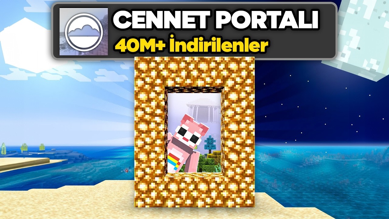 Minecraft'ta EFSANE PORTAL MODLARINI Test Ettim...