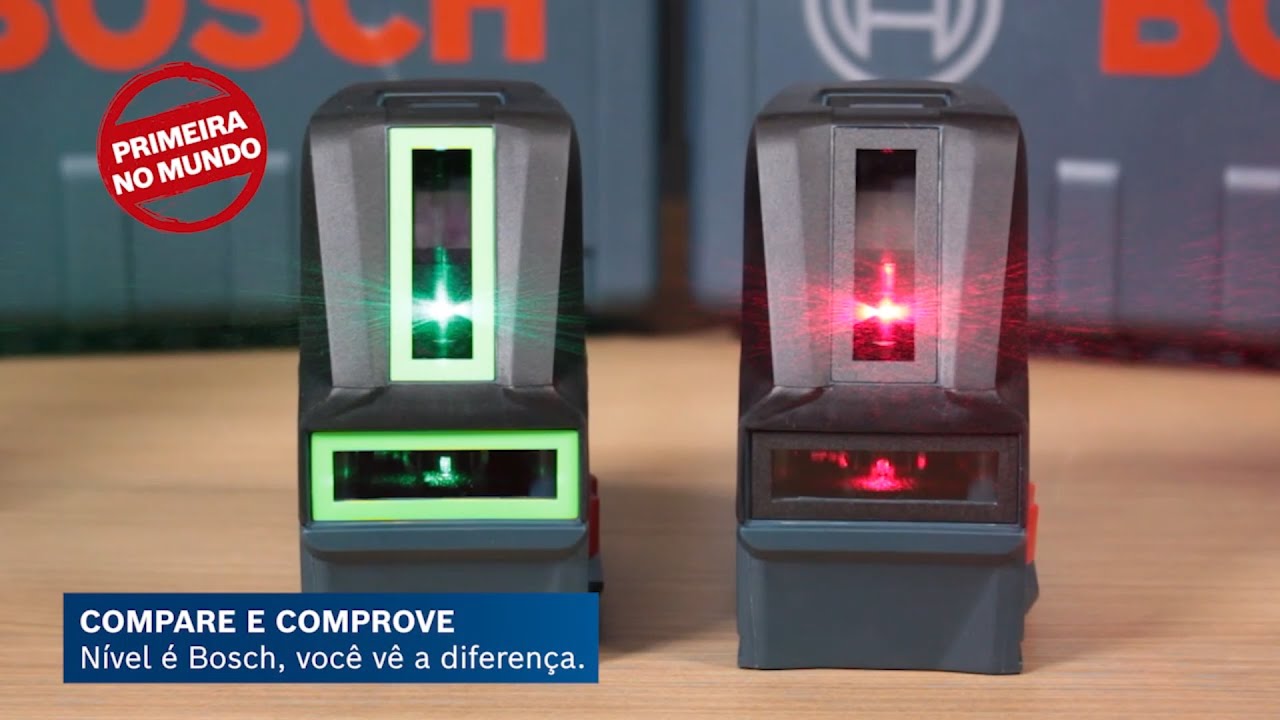 NÍVEL A LASER GCL 2-15 BOSCH ( TESTE E COMPARAÇÃO) | Grantools + Bosch