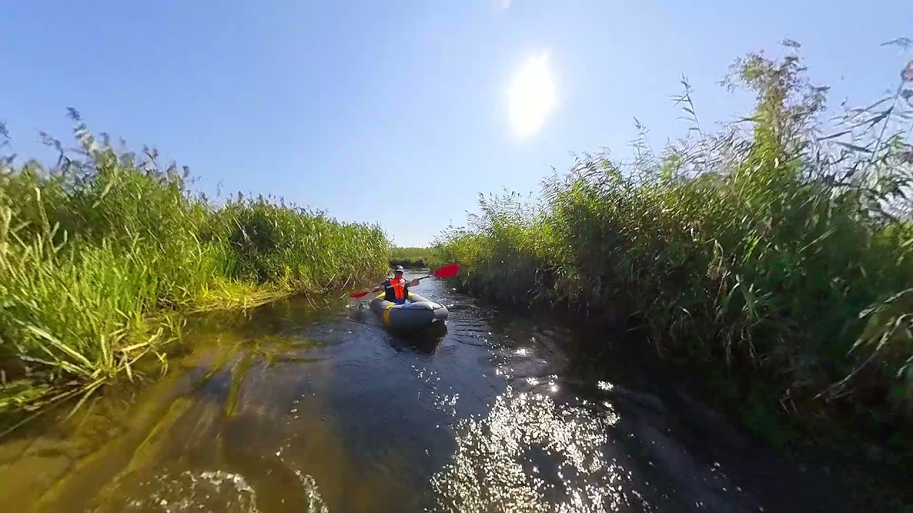 Bikerafting i packrafting w Polsce, spływ polskimi packraftami  Yapokraftami Piaśnicą do morza