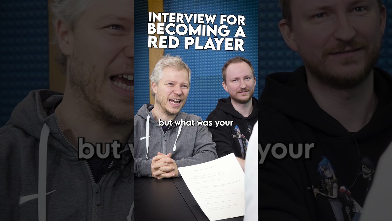Job Interview for Becoming a Red Player