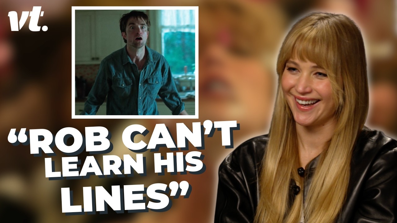 Jennifer Lawrence Playfully Roasts Robert Pattinson's Acting Skills